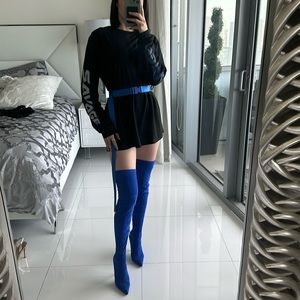 Akira Belted Shirt Dress